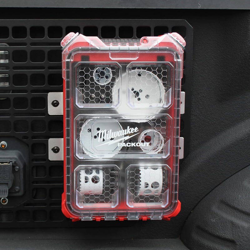 Integral Mounting Plate Compatible with Milwaukee Packout - Aluminum Base Plate for Packout (Half Plate), M006 - Image 5